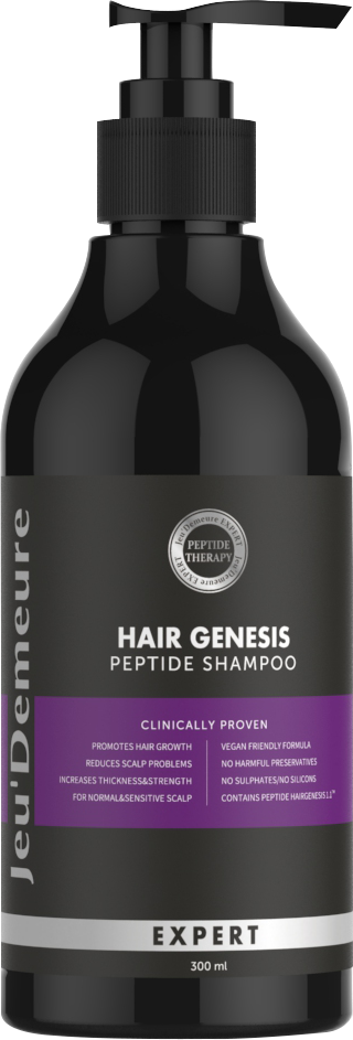 Бессульфатный Шампунь для волос с пептидами JEU'DEMEURE HairGenesis™ Peptide Shampoo 300 ml