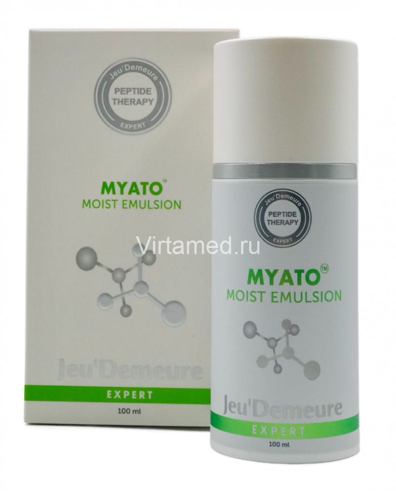 Увлажняющая успокаивающая эмульсия для всех типов чувствительной кожи MYATO MOIST EMULSION 100 ml