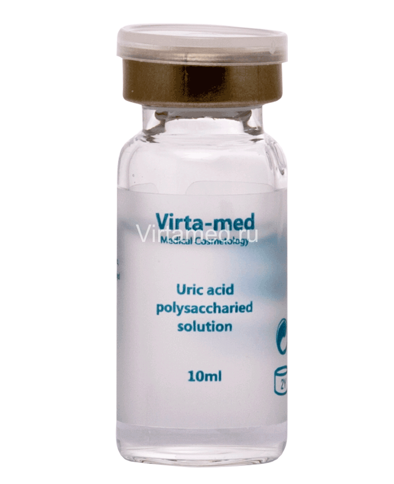Увлажняющая сыворотка с Мочевой кислотой VIRTA MED MC Uric Acid Polysaccharide Solution 10 ml