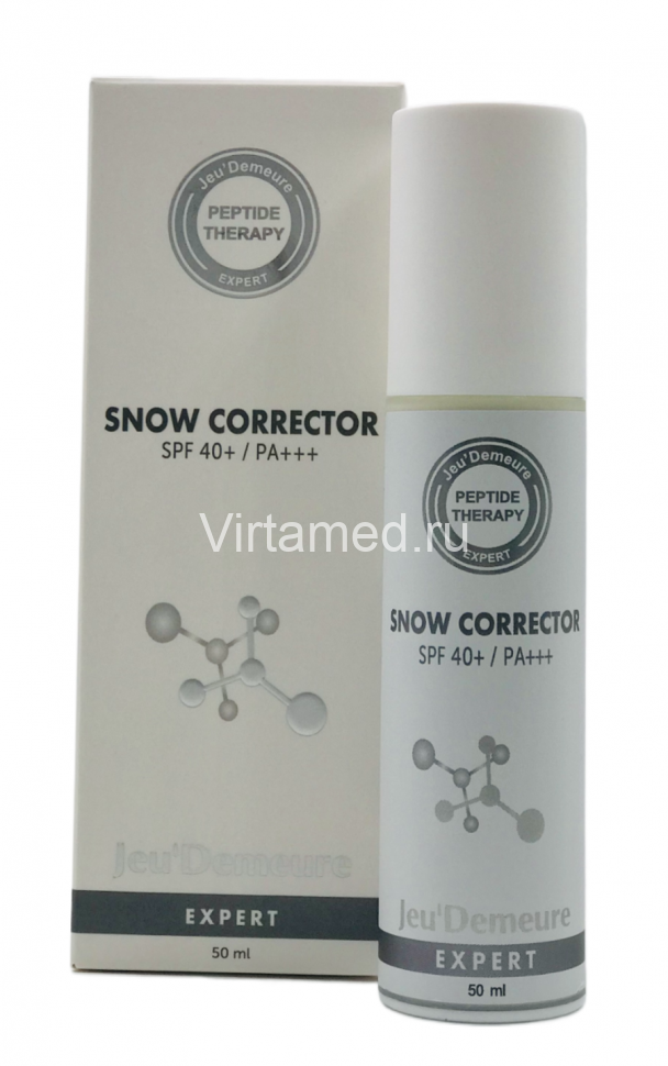 Снежный крем-корректор с эффектом «фарфоровой кожи» Snow Corrector SPF 40+ PA+++, 50 ml