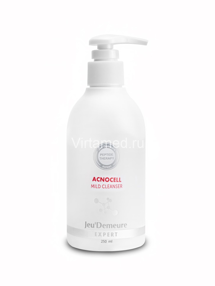 Очищающий гель для проблемной кожи Jeu’Demeure ACNOCELL Mild Cleanser, 250 ml